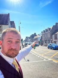 Callander Bay today, from above the trees,