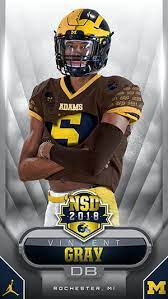 Vincent Gray Michigan Wolverines Football Football Michigan Sports