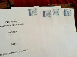 Kalau nak pos sekali ngn surat, dya mmg akan bagi kat kita sampul pos ngn setem siap2 ke? Mati Setem Perjanjian Pinjaman Pelajaran Mara Kujie2 Com