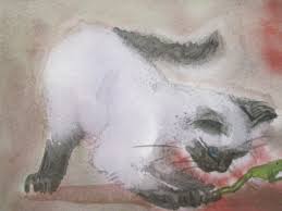 Let S Paint Animals Doris Rice Learn Texture And Color Size Background And All Elements In An Animal Bird Fish Pai Fish Painting Animal Paintings College Art