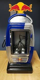 The rarest of its kind ever produced. New Red Bull Gas Pump Cooler Top Globe 200 00 Picclick
