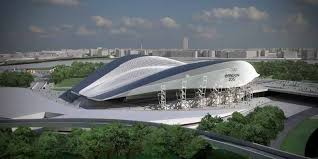 London Olympics Buildings Aquatics Center Architektur Coole Architektur Hausbau Ideen
