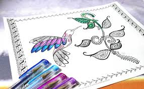 Supercoloring.com is a super fun for all ages: Hummingbird Coloring Page A Free Printable Coloring Page For Adults