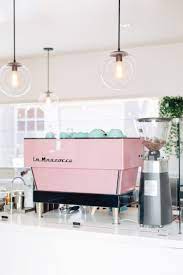 Coffee Dose Coffee Shop Business Pink Cafe Coffee Carts