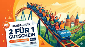 Hansa-Park Gutschein 2 für 1 zum Ausdrucken clever nutzen