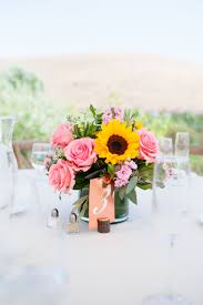 Wholesale flowers online for diy weddings and bulk flowers for special events. Sunflower And Pink Wedding Flowers Sunflower Themed Wedding Rose Gold Wedding Decor Sunflower Baby Showers