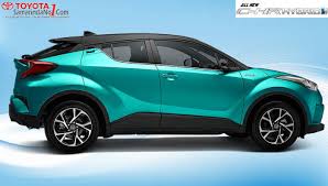 Ini tersedia dalam 6 warna, 1 varian, 1 pilihan mesin, dan 1 opsi transmisi: Eksterior Toyota Chr Hybrid Dealer Toyota Samarinda