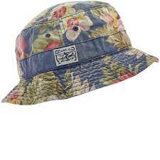 Polo Ralph Lauren Accessories Blue Hawaiian Print Bucket Hat Polo Ralph Lauren Hats Blue Hawaiian Bucket Hat