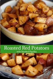 Roasted Red Potatoes With Smoked Paprika Recipe Roasted Red Potatoes Recipes Red Potatoes
