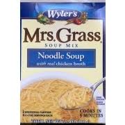 Gross homestyle vegetable noodle soup has lots of real egg noodles and . Wyler S Mrs Grass Soup Mix Noodle Soup Calories Nutrition Analysis More Fooducate
