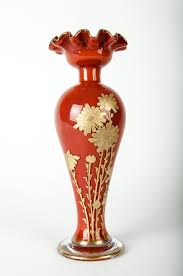 Rare Antique Baccarat Crystal And Gilt Appliqued Vase Baccarat Crystal Vase Rare Antique