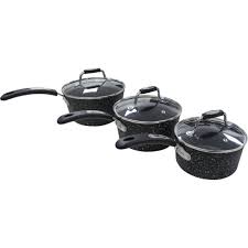 Scoville 3 Piece Saucepan Set On Onbuy