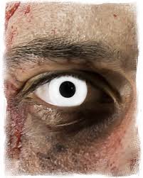 Halloween kontaktlinsen und halloween schminke kaufen. White Zombie 1 Day Contact Lenses Power Lens Horror Shop Com