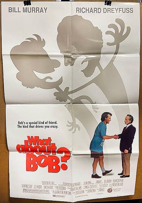 WHAT ABOUT BOB! '91 B.murray, R.dreyfuss Cult Classic Comedy Original U.S.  O.S. Film Poster! - Etsy
