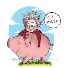 Maybe not for endgame, but at start when you dont have ultis to lvl 6 of ssr heroes, hers causes mayhem in pvp. Hawk And Ban From The Seven Deadly Sins Seven Deadly Sins Anime Seven Deadly Sins Seven Deadly Sins Symbols