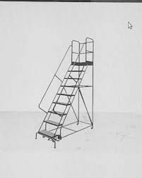 When necessary, ladder levelers shall be used to achieve equal rail support on uneven surfaces. Aluminium Customized Design Industrial Ladder At Price 25000 Inr Plant In Chennai Id 6283991