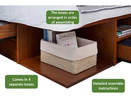 Along with the individual parts of your piece of furniture, you will receive a detailed. Memomad Bali Storage Platform Bed With Drawers Queen Size Caramel Pricepulse