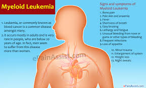 Most signs of leukemia happen because the cancer cells keep your healthy blood cells from growing and working normally. Myeloid Leukemia Causes Symptoms Treatment Survival Rate Life Expectancy