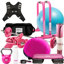The Bodyrock Complete Home Gym Bundle Home Gym Equipment At Home Gym Home Gym