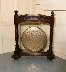 Check out our brass gong selection for the very best in unique or custom, handmade pieces from our figurines & knick knacks shops. A Large Gothic Carved Oak And Brass Dinner Gong 514494 Sellingantiques Co Uk