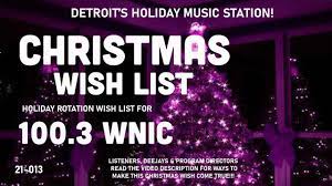Wnic 100 3 Christmas Music Start 2022 100.3 Wnic Fm – A Christmas Wish For Detroit's Holiday Music Station!  (Iheartradio) - Youtube