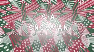 The lyrics of snowman aren't explicit. Sia Snowman Snowed In Slowed Down Tiktok Remix Youtube