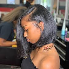 Sleek and neat, this style would suit women of all ages. 45 Mind Blowing Hair Ideas For Every Hair Length In Black Women New Hairstyles Haircuts