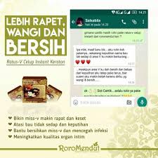 Melansir dari style craze, ada bahan alami atau rumahan yang dapat menghilangkan bau tidak sedap organ intim dengan mudah. Roro Mendut Ratus V Membuat Miss V Wangi Dan Segar Lazada Indonesia