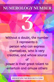 Numerology 3 Meaning Of Number 3 Numerology Numbers Numerology Numerology Life Path