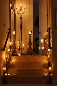 Candle Light If You Used Led Candles This Would Be An Amazing Way To Keep People From Going Upstairs Or Where They Shou With Images Candles Romantic Lighting Candlelight
