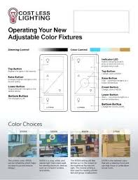 Color Temperature Led Color Temperature Chart For Led Bulbs