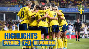 Spanien var dominant, men janne anderssons landslag fick ändå med sig en poäng. Highlights Sverige 7 0 Slovakien Em Kval 8 Oktober 2019 Youtube