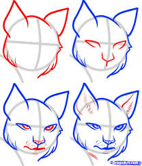 How To Draw A Wildcat Step By Step How To Draw A Lynx Lynx Step 2 Drawings Fantasy Drawings Easy Drawings