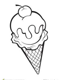 Coloriage Delicieuse Glace Cornet Cerise Coloriage Coloriage Kawaii Dessin Glace