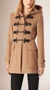 Wear this big, boxy plaid coat with cropped trousers and 9/12. 1 195 Burberry Fitted Wool Duffle Coat Duffle Coat Coat Fashion