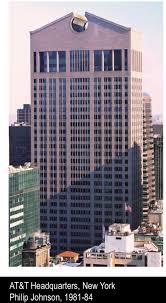 At T Headquarters Philip Johnson Ny 1981 84 Philip Johnson Arquitetura Contemporanea Arquitetura