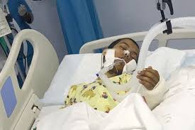 الطالب عبدالرحمن دخل مستشفى بجازان مصاب ا بكسر وخطأ طبي يهدد حياته