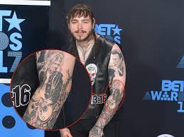 It is a geometrical shape. Post Malone S Tattoos A Complete Guide To The Singer S Body Art