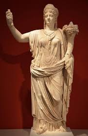 Statue Of Deifed Empress Livia 42 54 Ad Altes Museum Berlin Statue Roman Sculpture Classical Antiquity