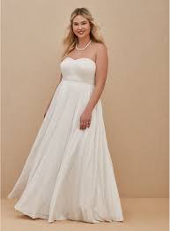 White Leopard Satin Strapless Wedding Dress In 2020 Wedding Gown Sizes Wedding Dresses Plus Size Wedding Gowns
