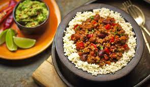 Quorn Meatless Chili Cauliflower Rice Recipe Quorn Meatless Chili Cauliflower Rice