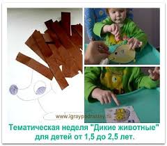 развивающие занятия для детей от 1 года до 2 лет Razvivayushie Zanyatiya Dlya 1 5 Goda 2 Let Konspekty Dikie Zhivotnye Razvivayushie Igry Dlya Rebenka Deti