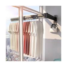 Tangkula wall mounted laundry drying rack, stainless steel 8 rods collapsible drying rack, home folding drying rack, expandable wall mount laundry clothes drying rack, 34x24.5x8.5, 60lb capacity. Expandable Clothes Rack Off 68