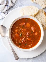 Ham And Lentil Soup Completely Delicious Ham And Lentil Soup Lentil Soup Lentil Soup Recipes