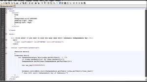 How many days until us independence day ? Independence Day Counter Javascriptkit Com Improvement By Arung Himawan Ripki Saputra Youtube