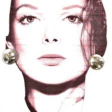 Robert Lee Morris Small Silver Gong Earrings