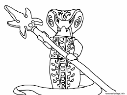 24 coloriages de serpents à imprimer et à colorier gratuitement. Coloriage Lego Ninjago Serpent Dessin Ninjago A Imprimer