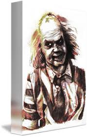Lil beetlejuice is ready for an exorcism! Beetlegeuse From Beetlejuice By Aaron Bir