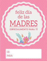 Mother Day Cards Mother S Day Psd Card Mama Mother S Day Card Spanish Text Card Motherboard Day Card Feliz Dia De La Madre Imprimibles Del Dia De