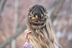 Easy half updo twisted top knot Girls Half Up Hairstyle Novocom Top